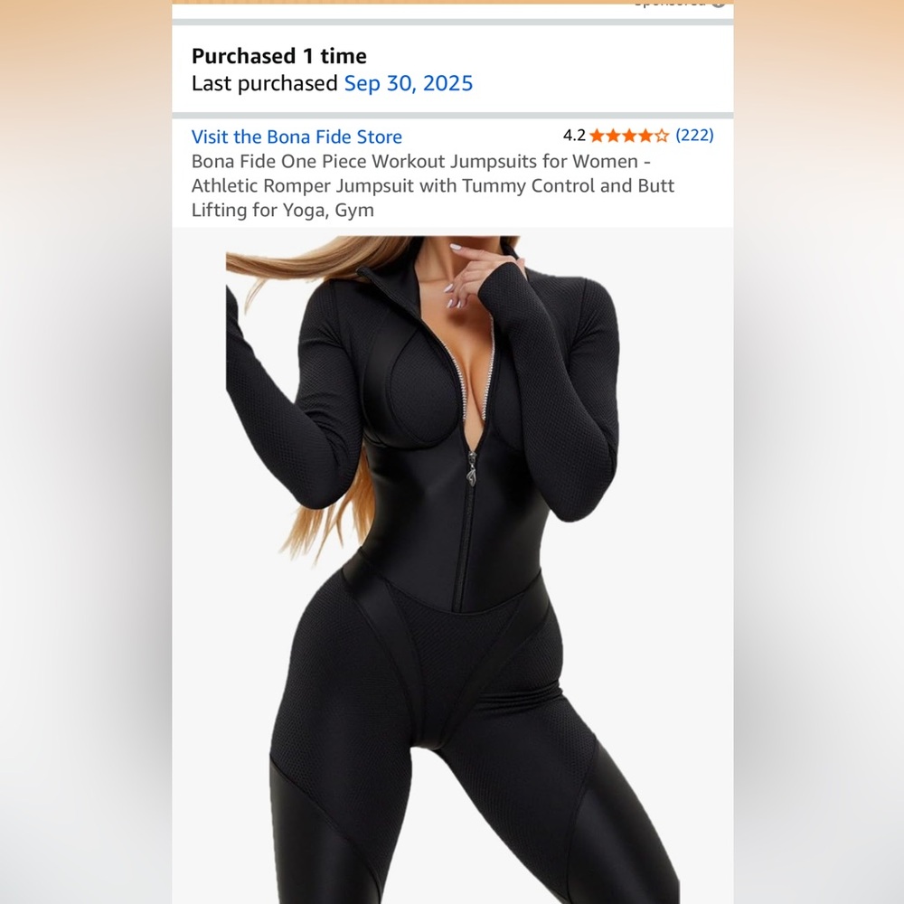 Elegant Black Women's Zip-Up Jumpsuit